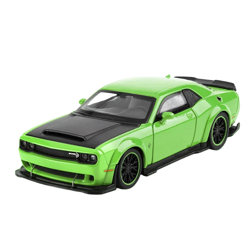 Dodge Challenger SRT Hellcat Redeye 1:32 Diecast Model Car With Sound And Light - ToylandEU
