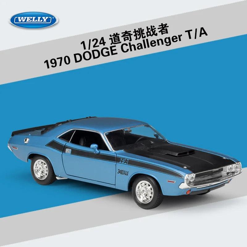  Dodge Challenger TA 1970 Diecast|1:24 Scale|Toylandeu™ 