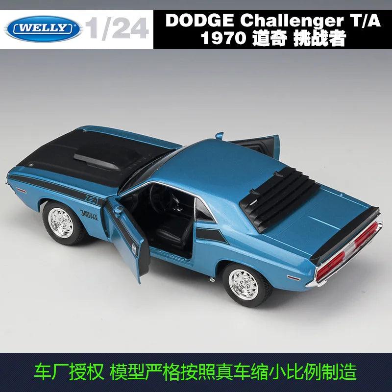  Dodge Challenger TA 1970 Diecast|1:24 Scale|Toylandeu™ 