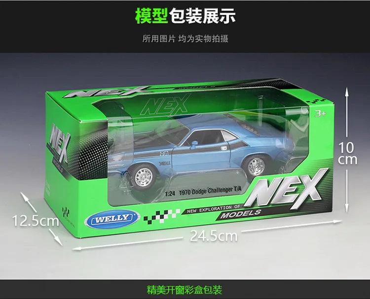  Dodge Challenger TA 1970 Diecast|1:24 Scale|Toylandeu™ 