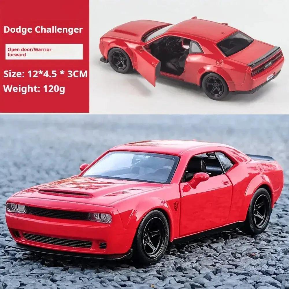 Dodge Charger Diecast Car 1 32 Alloy Pull Back Toy -  ToylandEU™