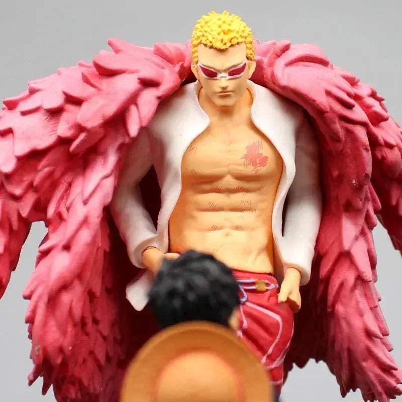 One Piece Battle Figures Doflamingo Luffy And Trafalgar Law - ToylandEU