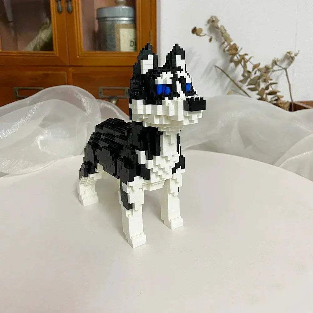Dog Building Blocks Set For Kids And Adults Educational Display - ToylandEU