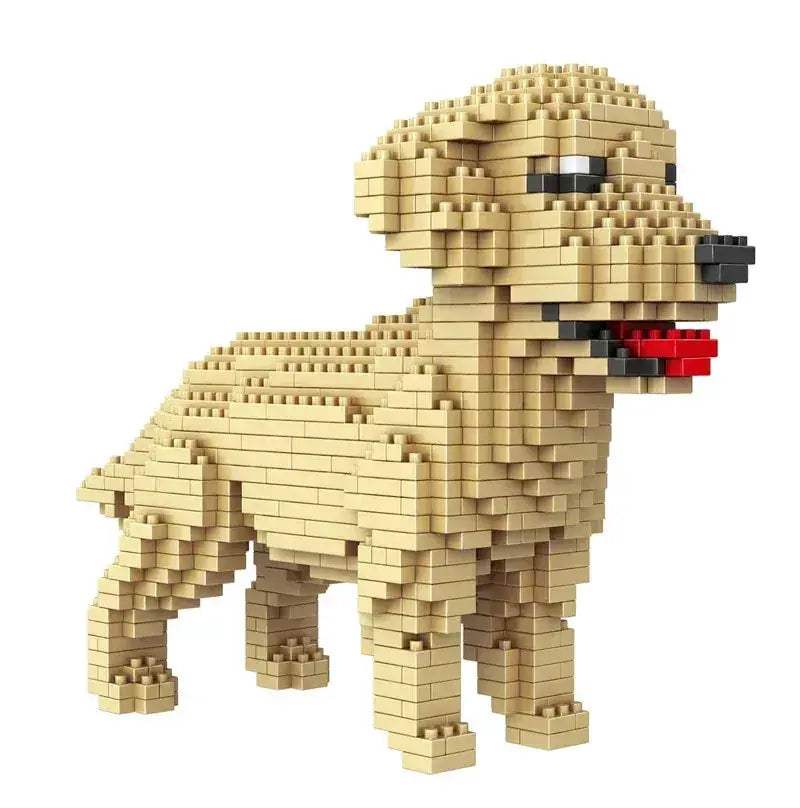 Dog Building Blocks Set For Kids And Adults Educational Display - ToylandEU