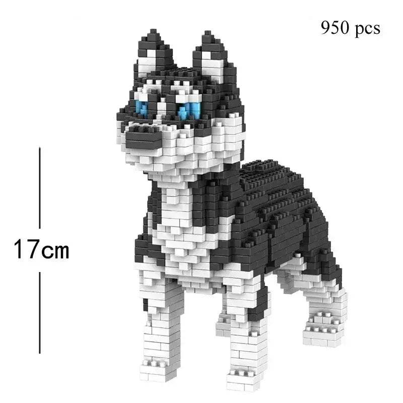 Dog Building Blocks Set For Kids And Adults Educational Display - ToylandEU
