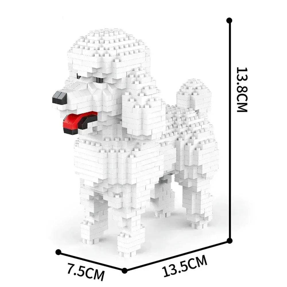 Dog Building Blocks Set For Kids And Adults Educational Display - ToylandEU