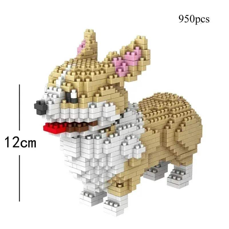 Dog Building Blocks Set For Kids And Adults Educational Display - ToylandEU