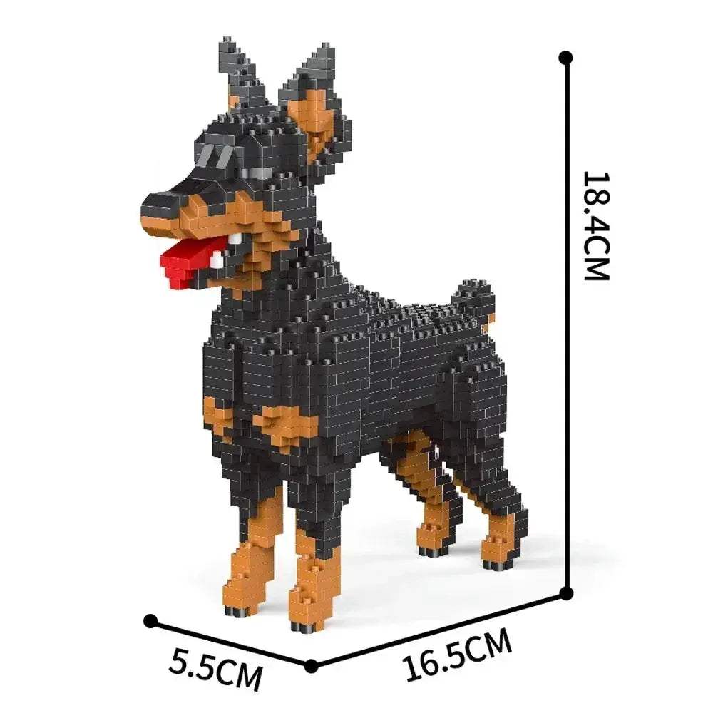 Dog Building Blocks Set For Kids And Adults Educational Display - ToylandEU