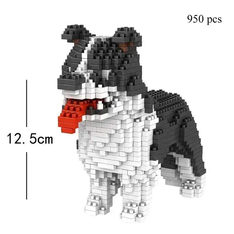 Dog Building Blocks Set For Kids And Adults Educational Display - ToylandEU