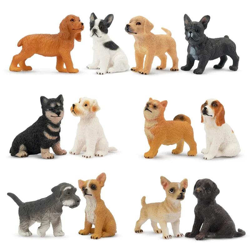  Dog Figures | Realistic PVC Mini Figures | Toylandeu™ 
