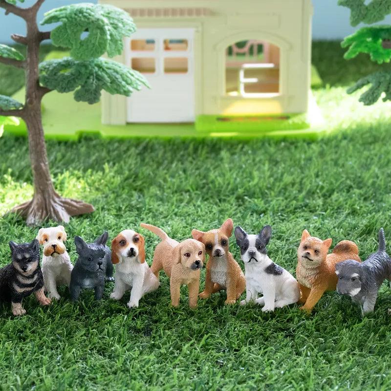  Dog Figures | Realistic PVC Mini Figures | Toylandeu™ 