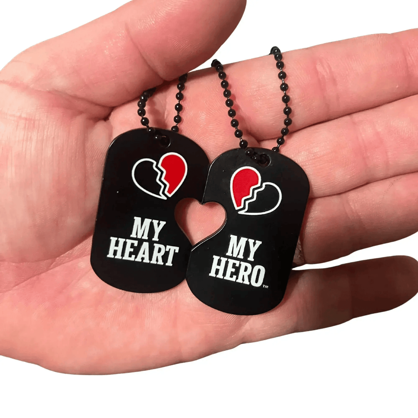  Military Kids Dog Tag Set Matching Duo Deployment Gift -  ToylandEU™