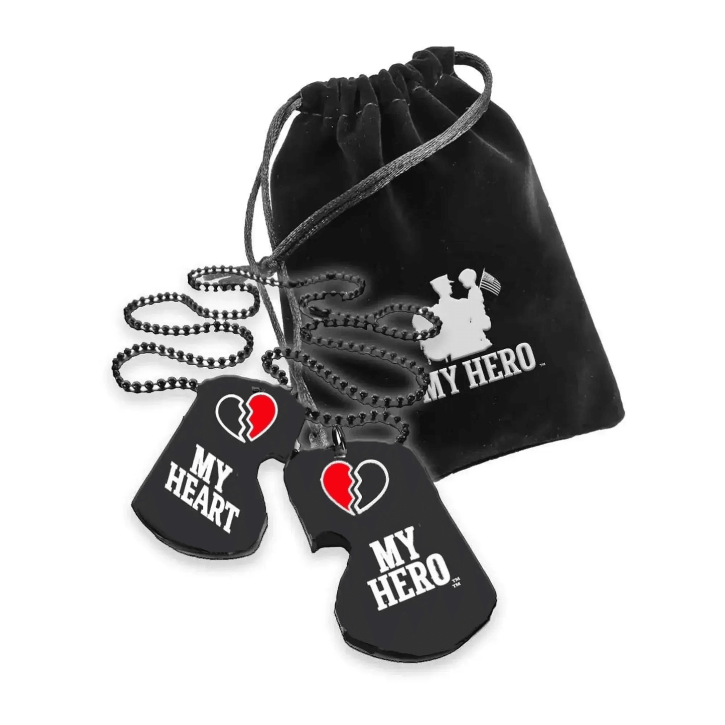 Military Kids Dog Tag Set Matching Duo Deployment Gift -  ToylandEU™
