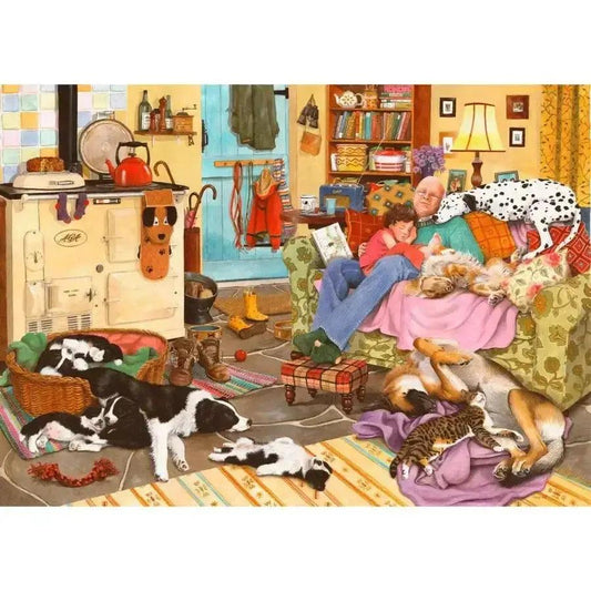  Dog Tired 1000 Piece Jigsaw Puzzle HOP -  ToylandEU™
