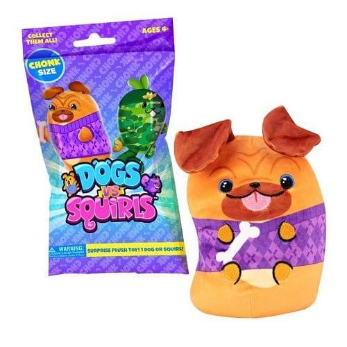 Dogs Vs Squirls Plush Mystery Bag 6 Inch Collectible Fun - ToylandEU
