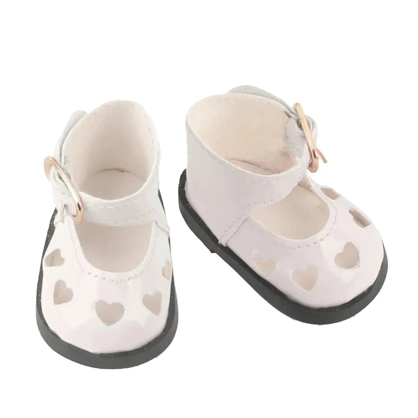  PU Leather Heart Bow Doll Shoes For 14 Inches Dolls -  ToylandEU™