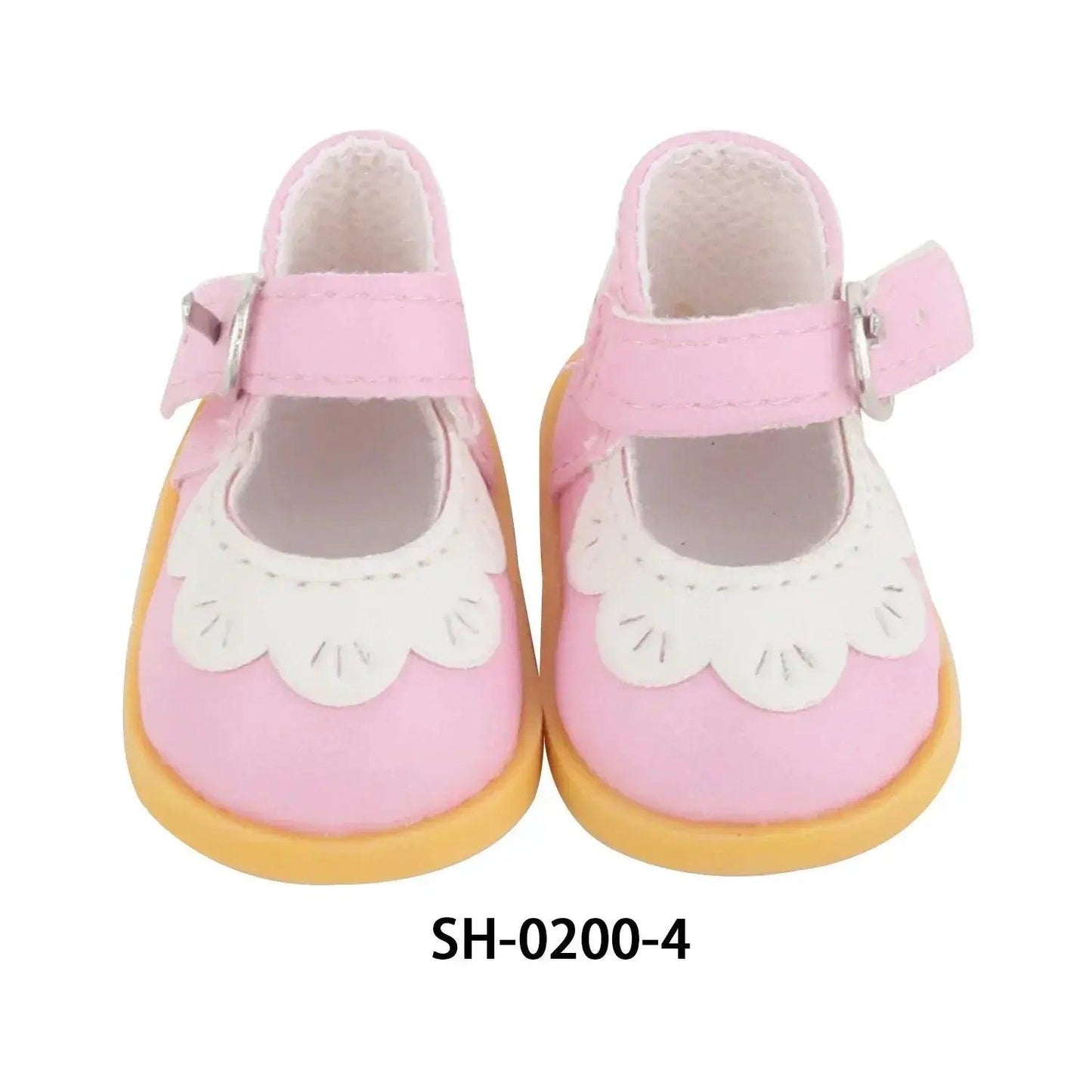  PU Leather Heart Bow Doll Shoes For 14 Inches Dolls -  ToylandEU™