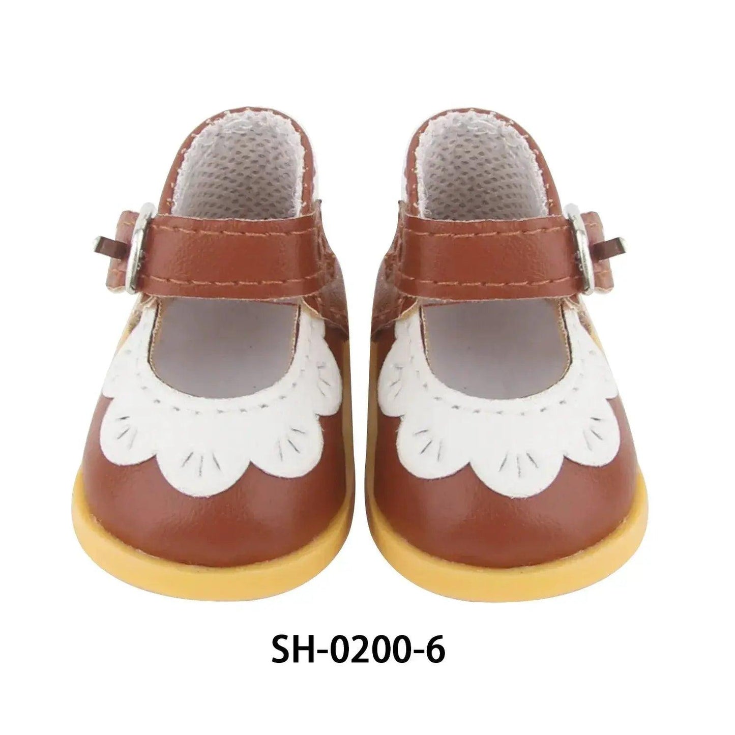  PU Leather Heart Bow Doll Shoes For 14 Inches Dolls -  ToylandEU™