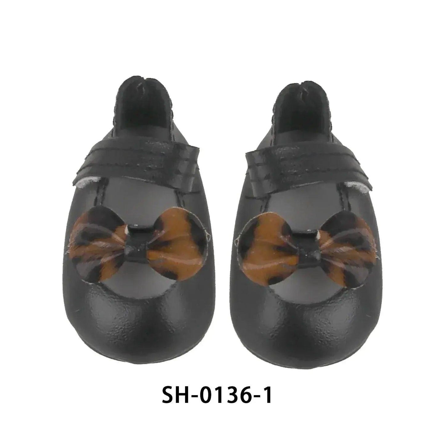  PU Leather Heart Bow Doll Shoes For 14 Inches Dolls -  ToylandEU™