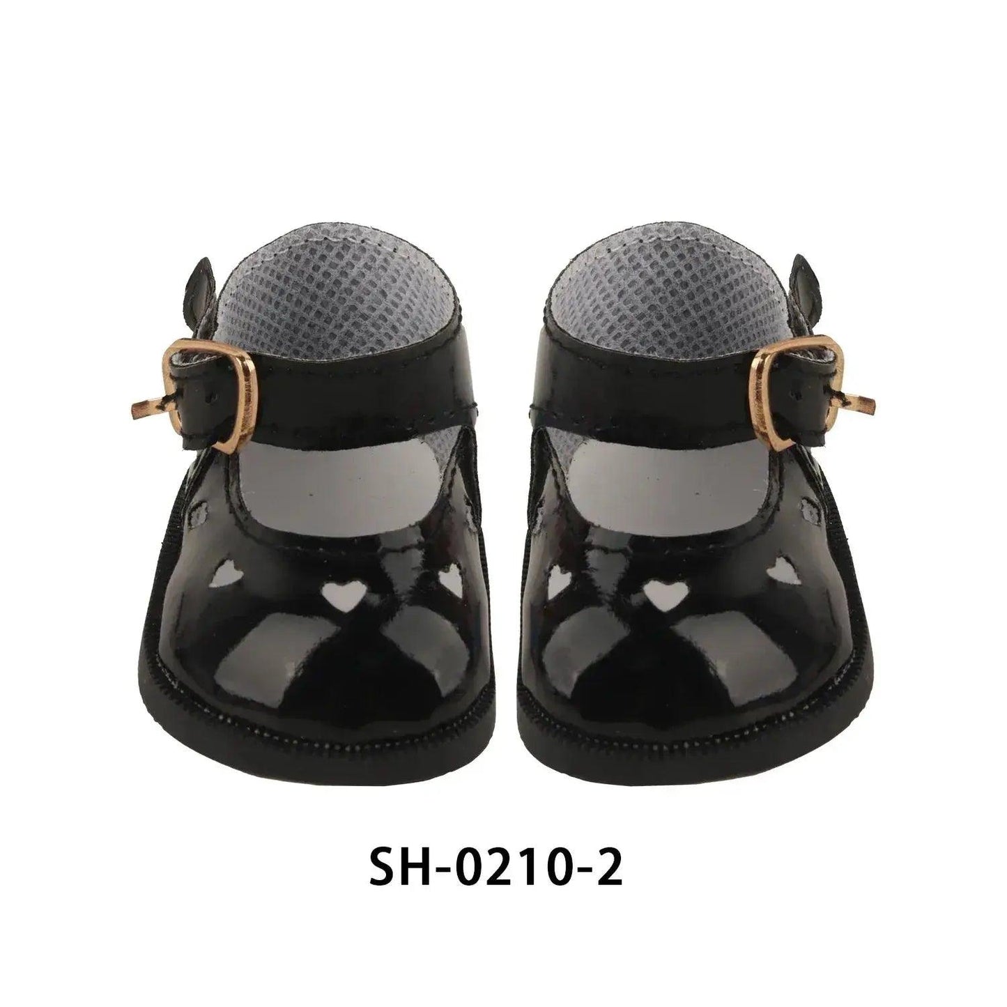  PU Leather Heart Bow Doll Shoes For 14 Inches Dolls -  ToylandEU™