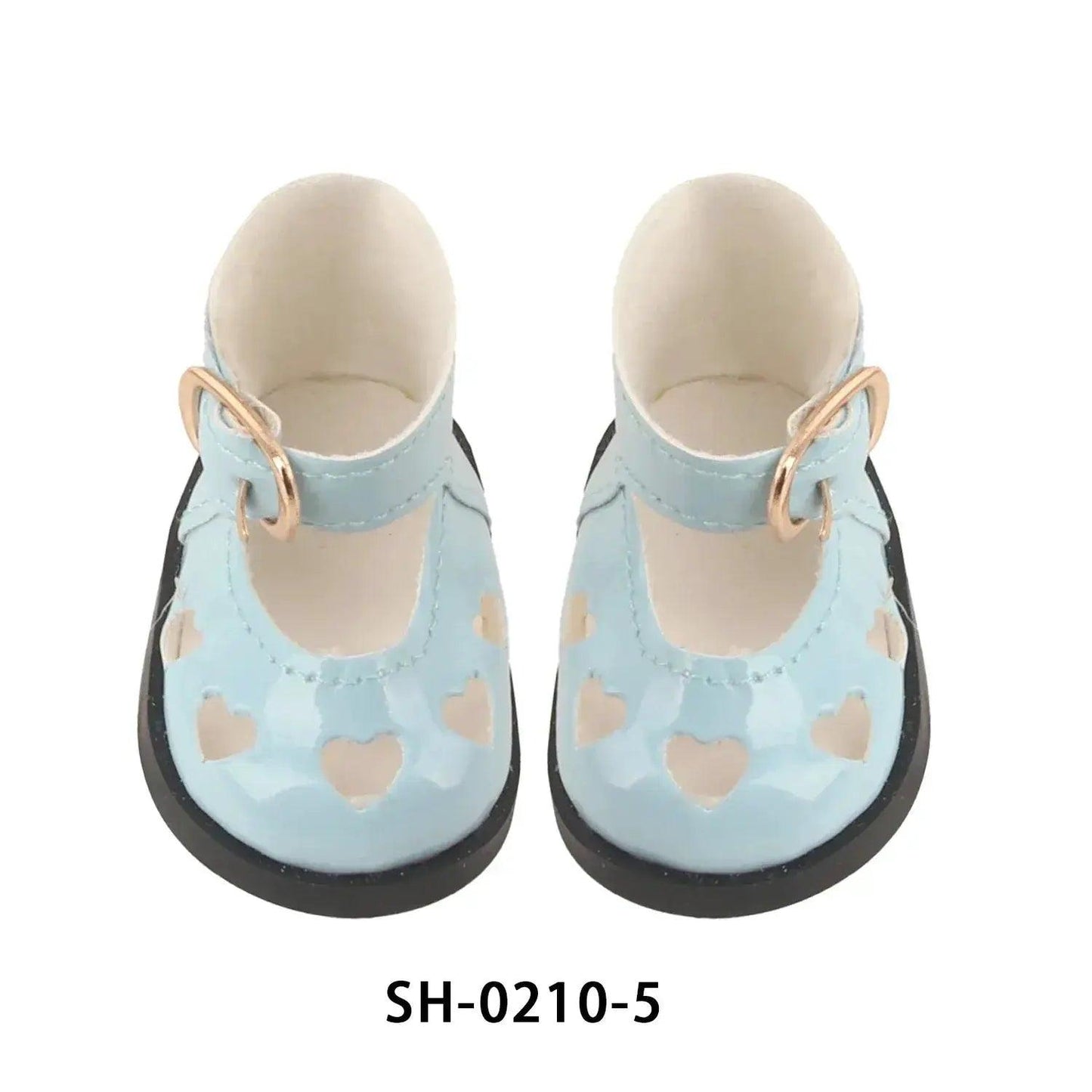 PU Leather Heart Bow Doll Shoes For 14 Inches Dolls -  ToylandEU™