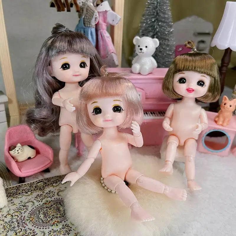  16cm 6 Inch 1/12 Dolls BJD Baby Doll Fashion Clothes Toys -  ToylandEU™