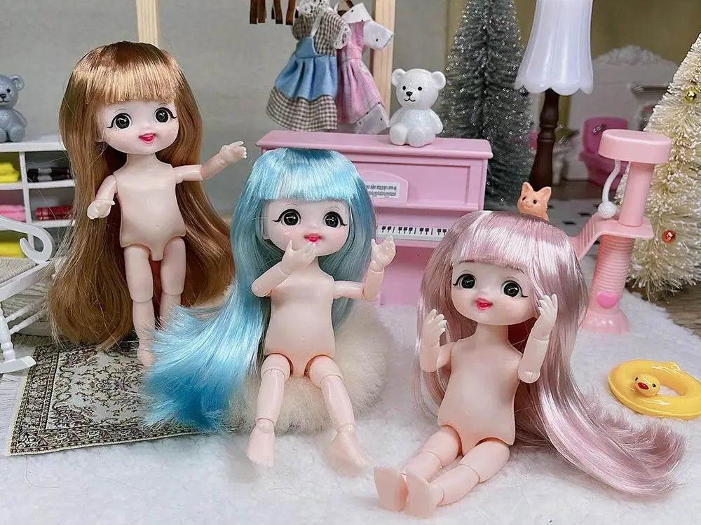  16cm 6 Inch 1/12 Dolls BJD Baby Doll Fashion Clothes Toys -  ToylandEU™