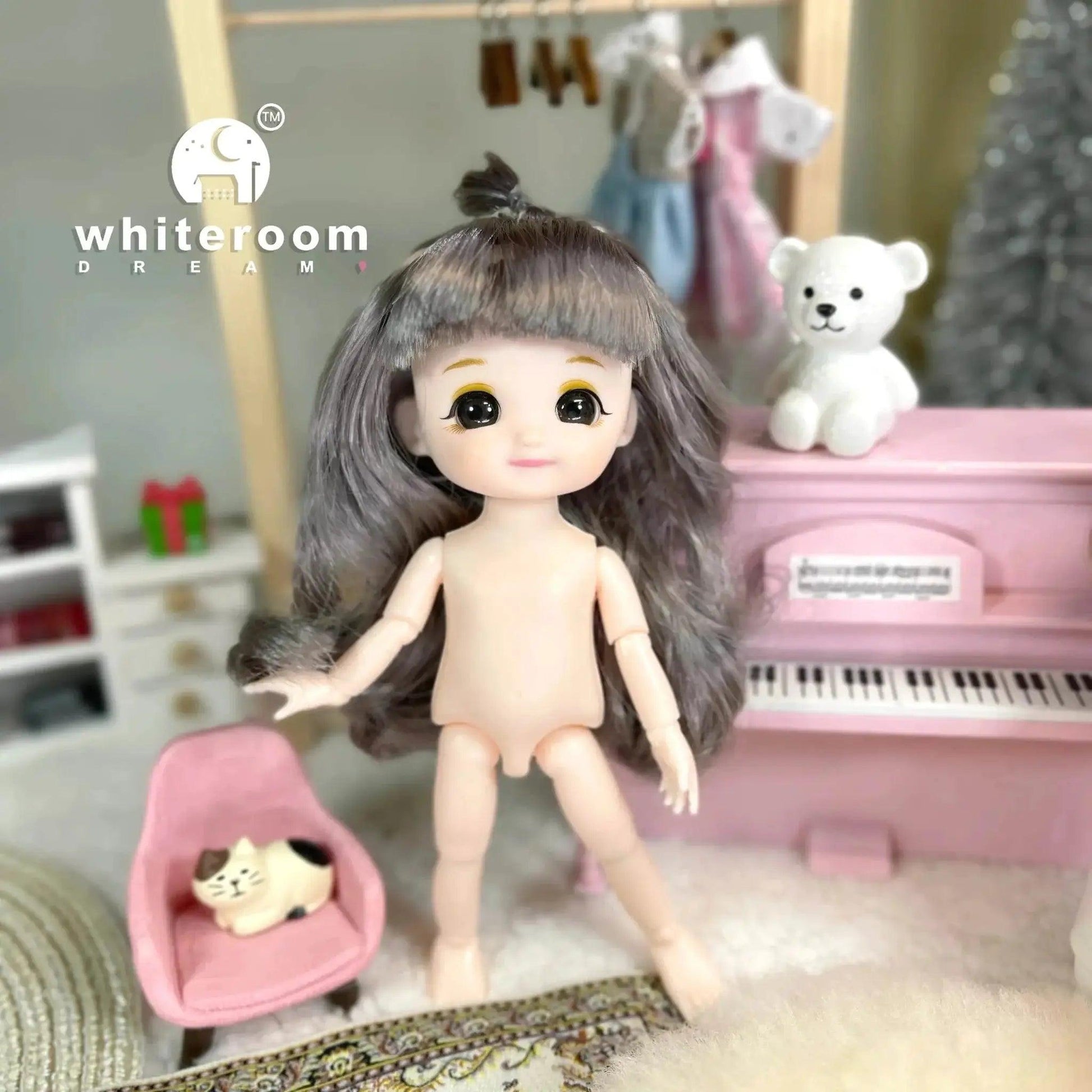  16cm 6 Inch 1/12 Dolls BJD Baby Doll Fashion Clothes Toys -  ToylandEU™
