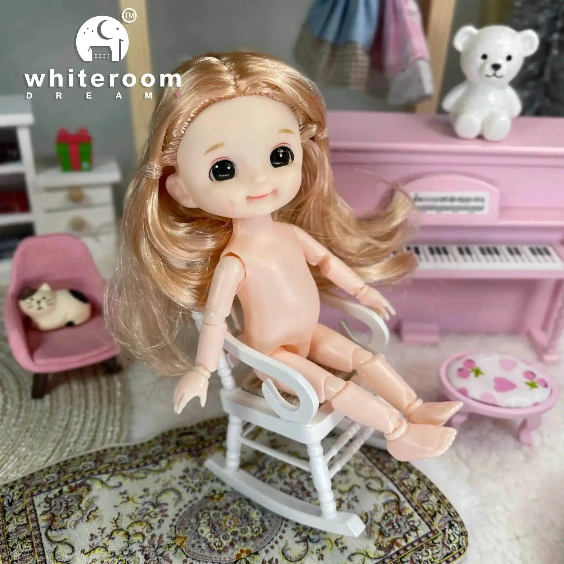  16cm 6 Inch 1/12 Dolls BJD Baby Doll Fashion Clothes Toys -  ToylandEU™