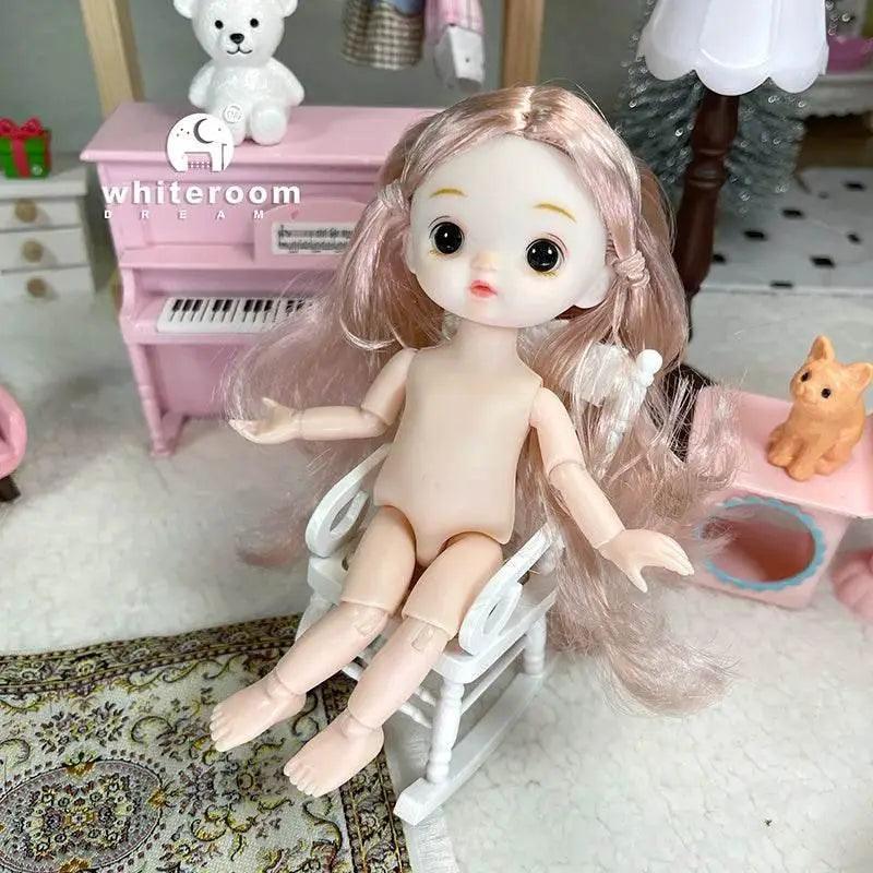  16cm 6 Inch 1/12 Dolls BJD Baby Doll Fashion Clothes Toys -  ToylandEU™