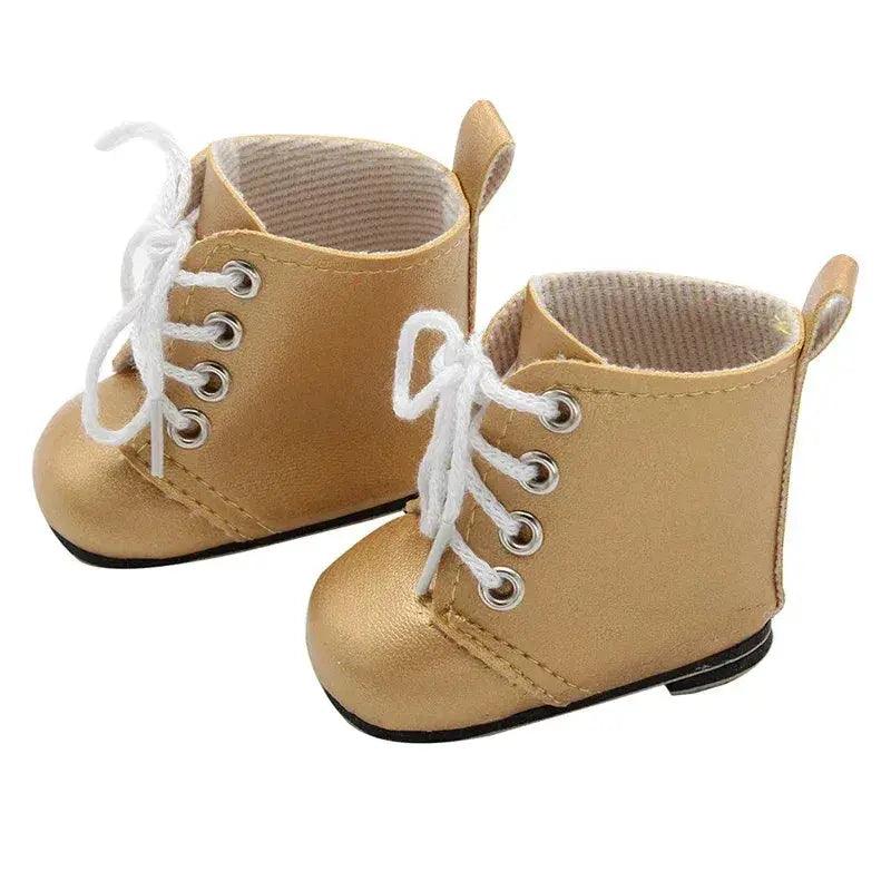  Leather Doll Boots For 18 Inch American Girl Dolls -  ToylandEU™