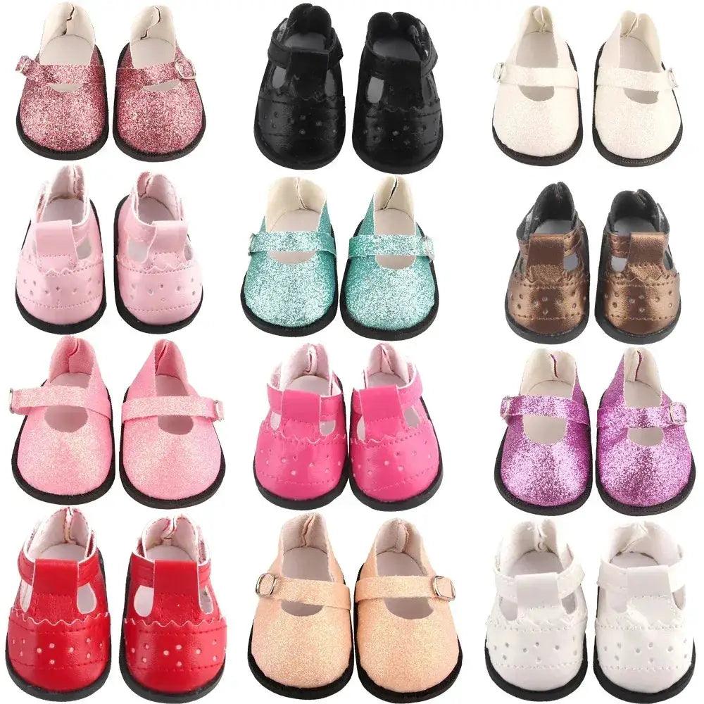  Leather Doll Boots For 18 Inch Dolls Realistic Look -  ToylandEU™