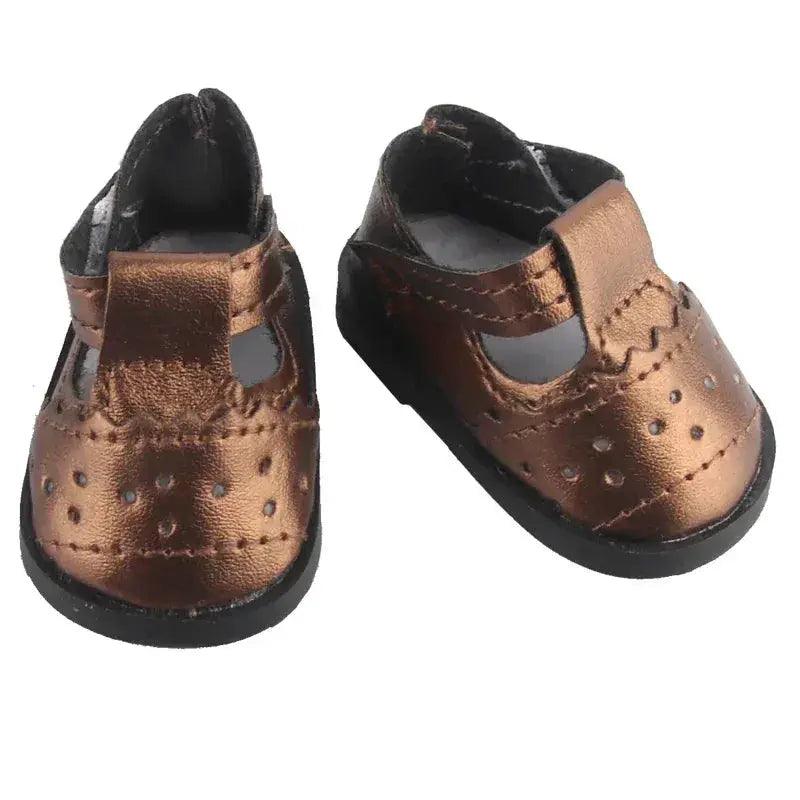  Leather Doll Boots For 18 Inch Dolls Realistic Look -  ToylandEU™