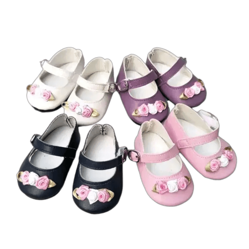  Doll Shoes Sneakers For 18 Inch Dolls Soft Cloth Boots -  ToylandEU™