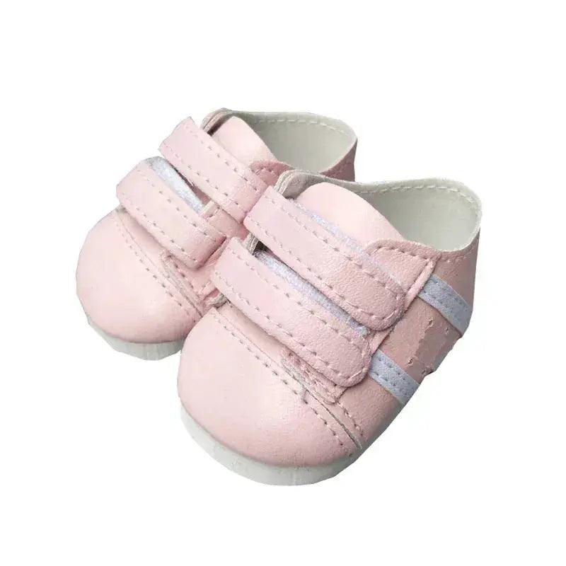  Doll Shoes Sneakers For 18 Inch Dolls Soft Cloth Boots -  ToylandEU™