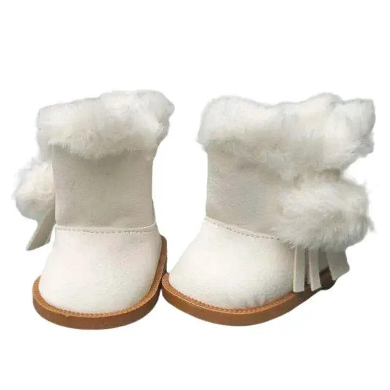  Doll Shoes Sneakers For 18 Inch Dolls Soft Cloth Boots -  ToylandEU™