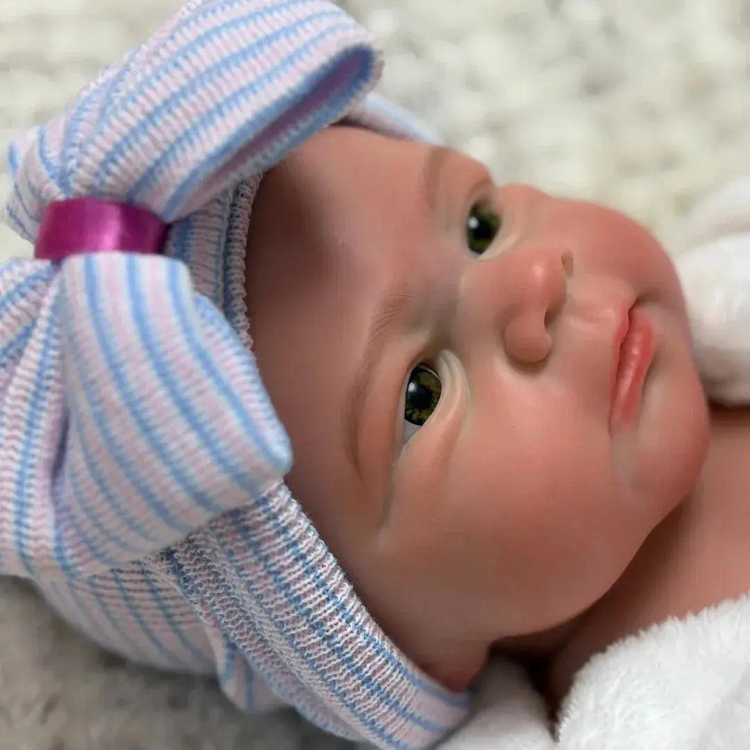  18 Inch Silicone Reborn Boy Doll Handmade Open Mouth -  ToylandEU™