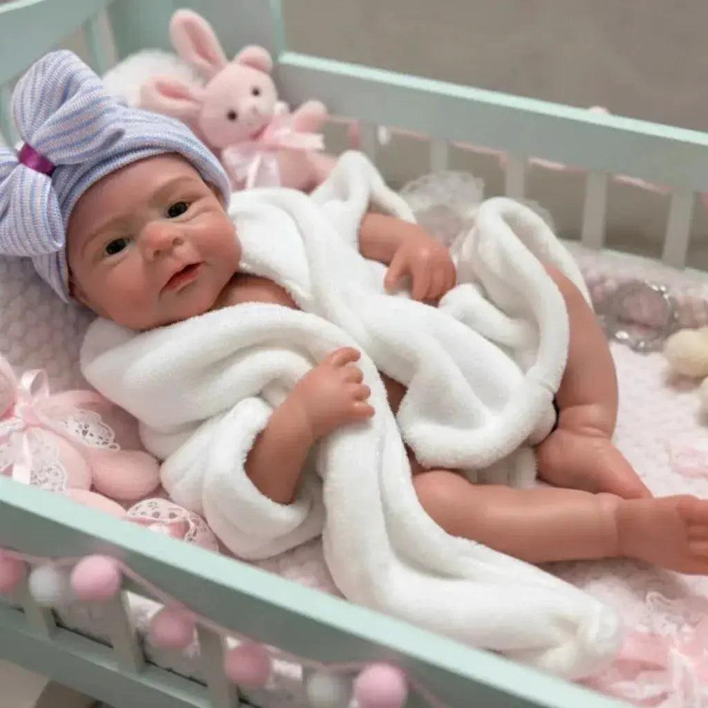  18 Inch Silicone Reborn Boy Doll Handmade Open Mouth -  ToylandEU™
