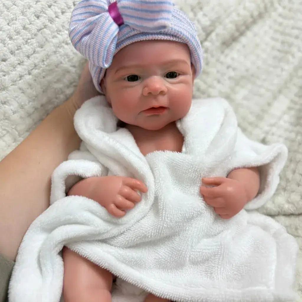  18 Inch Silicone Reborn Boy Doll Handmade Open Mouth -  ToylandEU™