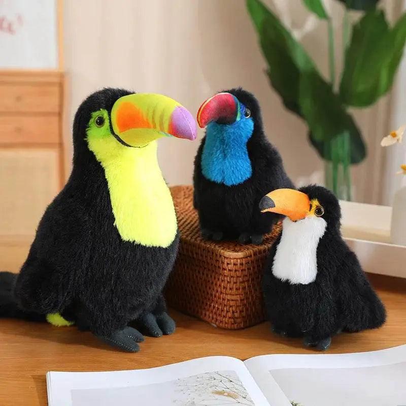  20/30/40CM Simulation Toco Toucan Plush Toys Cute Ramphastos Toco Stuffed Bird Doll for Home Decoration Gifts -  ToylandEU™