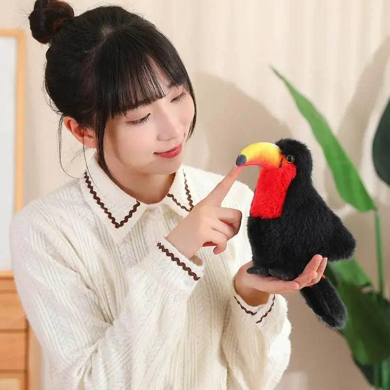  20/30/40CM Simulation Toco Toucan Plush Toys Cute Ramphastos Toco Stuffed Bird Doll for Home Decoration Gifts -  ToylandEU™