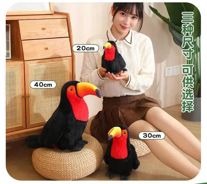  20/30/40CM Simulation Toco Toucan Plush Toys Cute Ramphastos Toco Stuffed Bird Doll for Home Decoration Gifts -  ToylandEU™