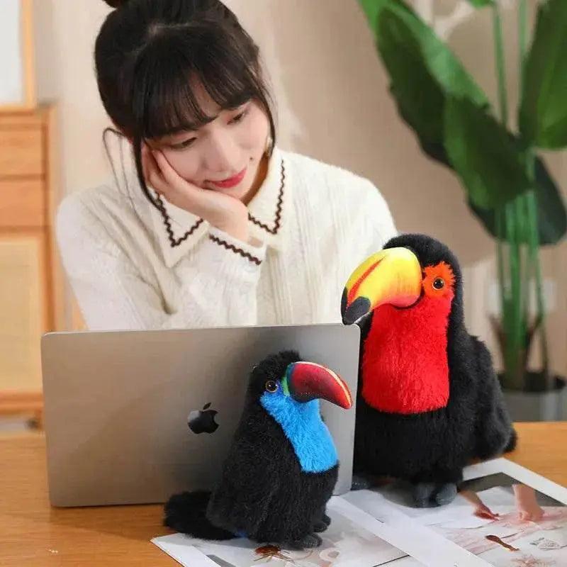  20/30/40CM Simulation Toco Toucan Plush Toys Cute Ramphastos Toco Stuffed Bird Doll for Home Decoration Gifts -  ToylandEU™
