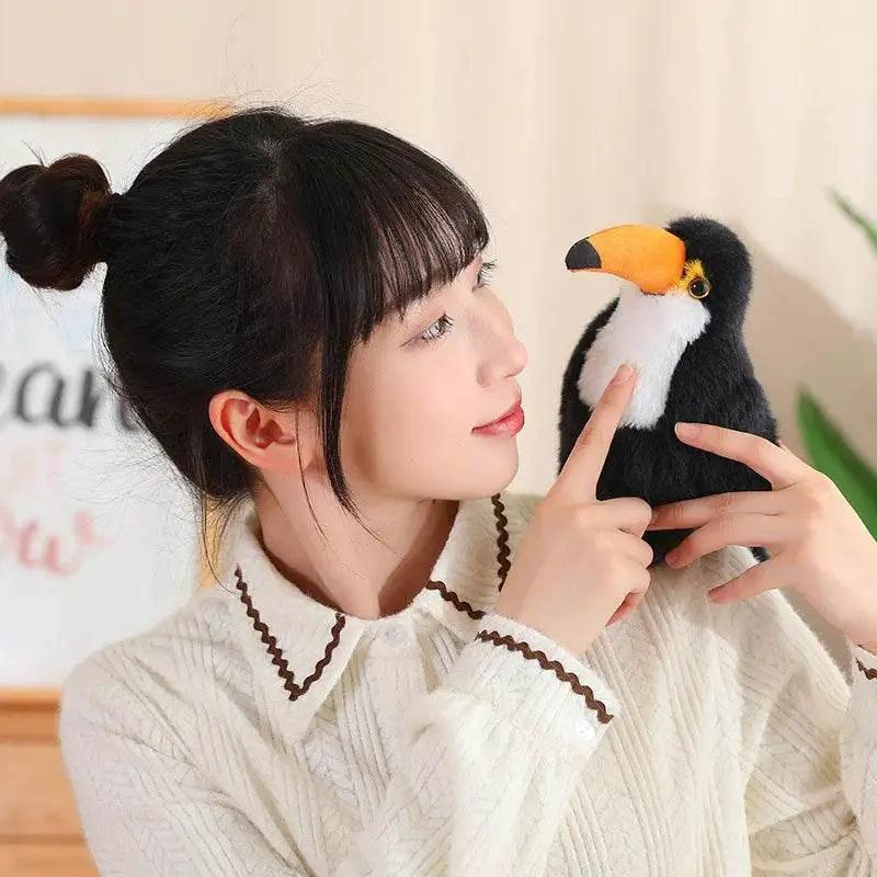  20/30/40CM Simulation Toco Toucan Plush Toys Cute Ramphastos Toco Stuffed Bird Doll for Home Decoration Gifts -  ToylandEU™