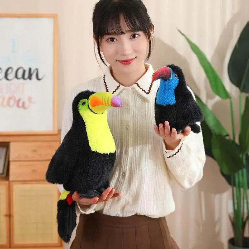  20/30/40CM Simulation Toco Toucan Plush Toys Cute Ramphastos Toco Stuffed Bird Doll for Home Decoration Gifts -  ToylandEU™