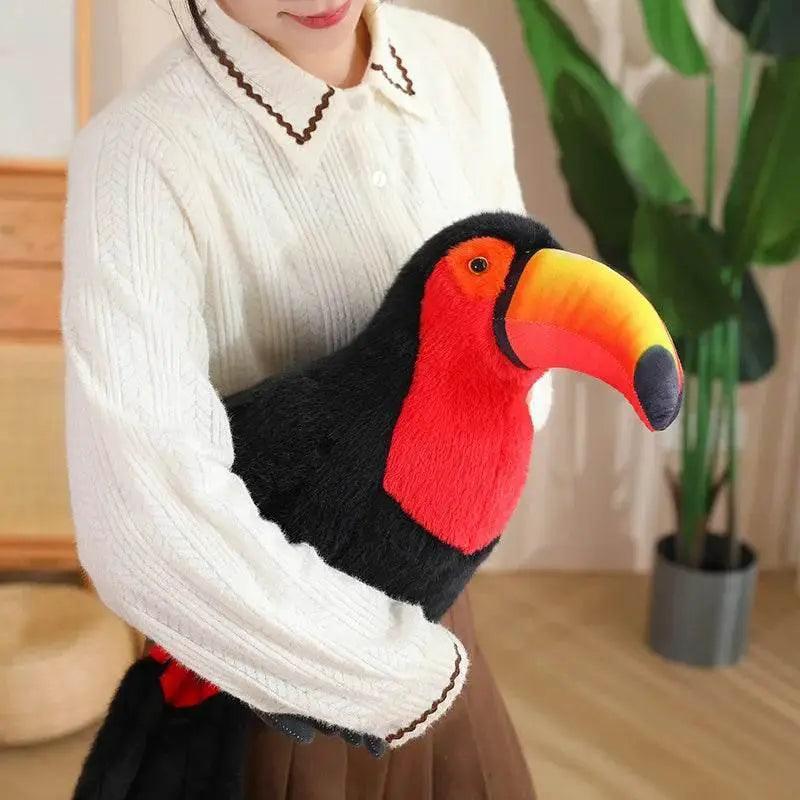  20/30/40CM Simulation Toco Toucan Plush Toys Cute Ramphastos Toco Stuffed Bird Doll for Home Decoration Gifts -  ToylandEU™