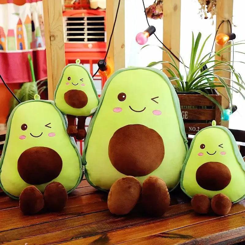  30/45/55CM Cute Avocado Plush Toy Girl Pillow Simulation Fruit Stuffed Doll Birthday Gift For Men And Women -  ToylandEU™