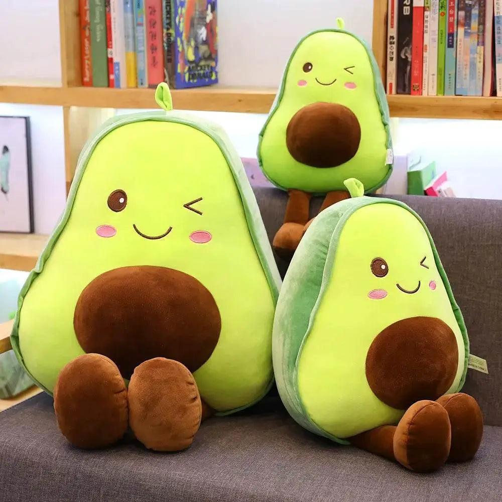  30/45/55CM Cute Avocado Plush Toy Girl Pillow Simulation Fruit Stuffed Doll Birthday Gift For Men And Women -  ToylandEU™