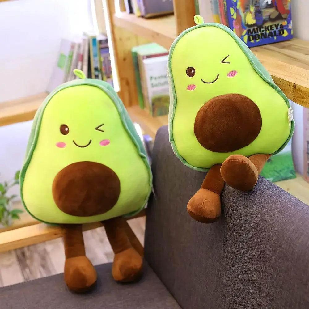  30/45/55CM Cute Avocado Plush Toy Girl Pillow Simulation Fruit Stuffed Doll Birthday Gift For Men And Women -  ToylandEU™