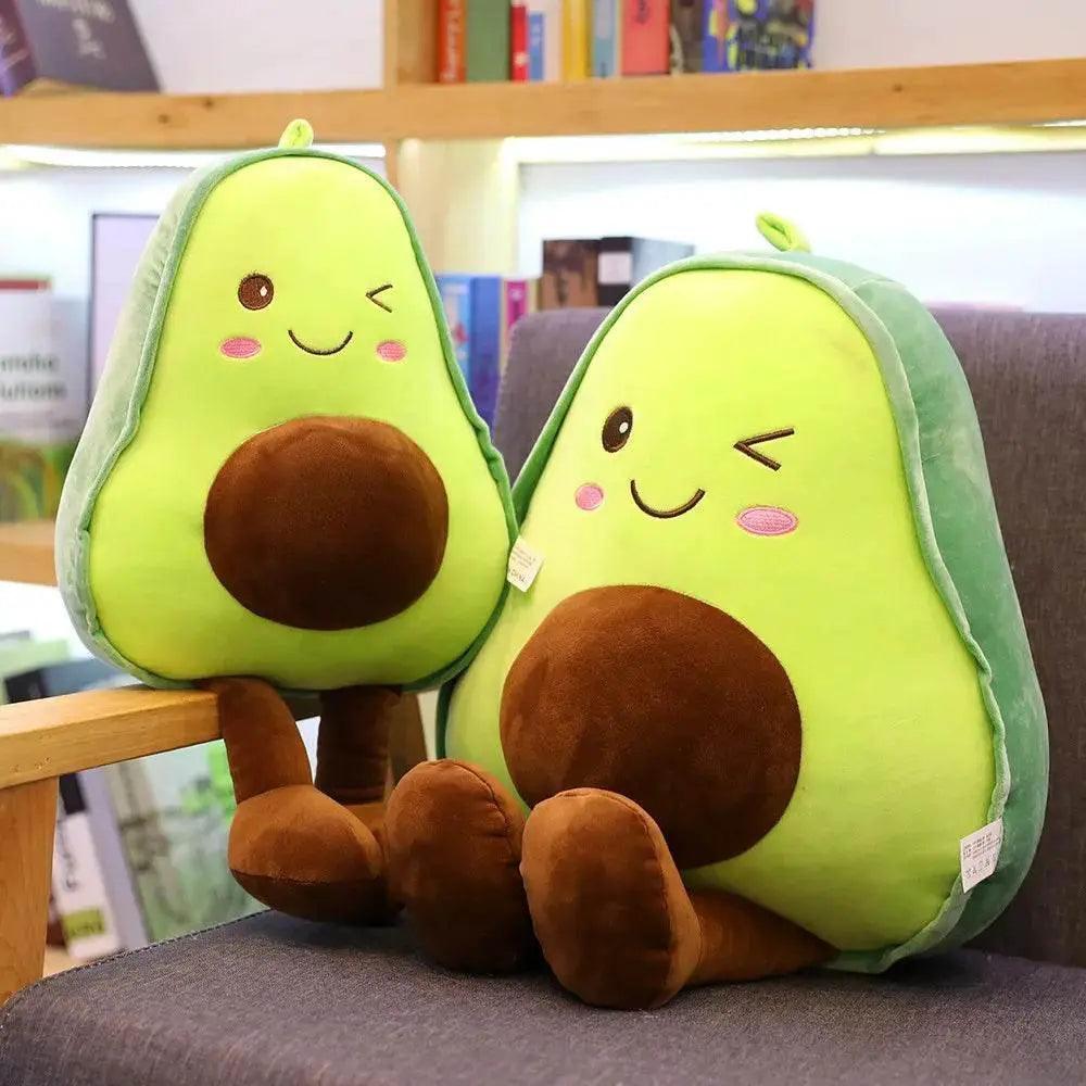  30/45/55CM Cute Avocado Plush Toy Girl Pillow Simulation Fruit Stuffed Doll Birthday Gift For Men And Women -  ToylandEU™